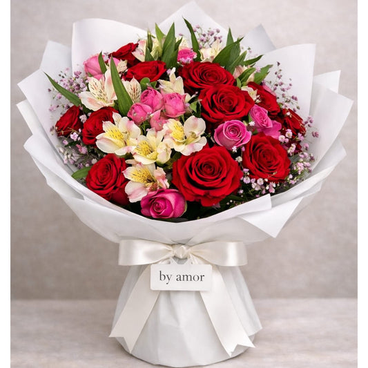 Mixed Flower Bouquet - Classic Amor