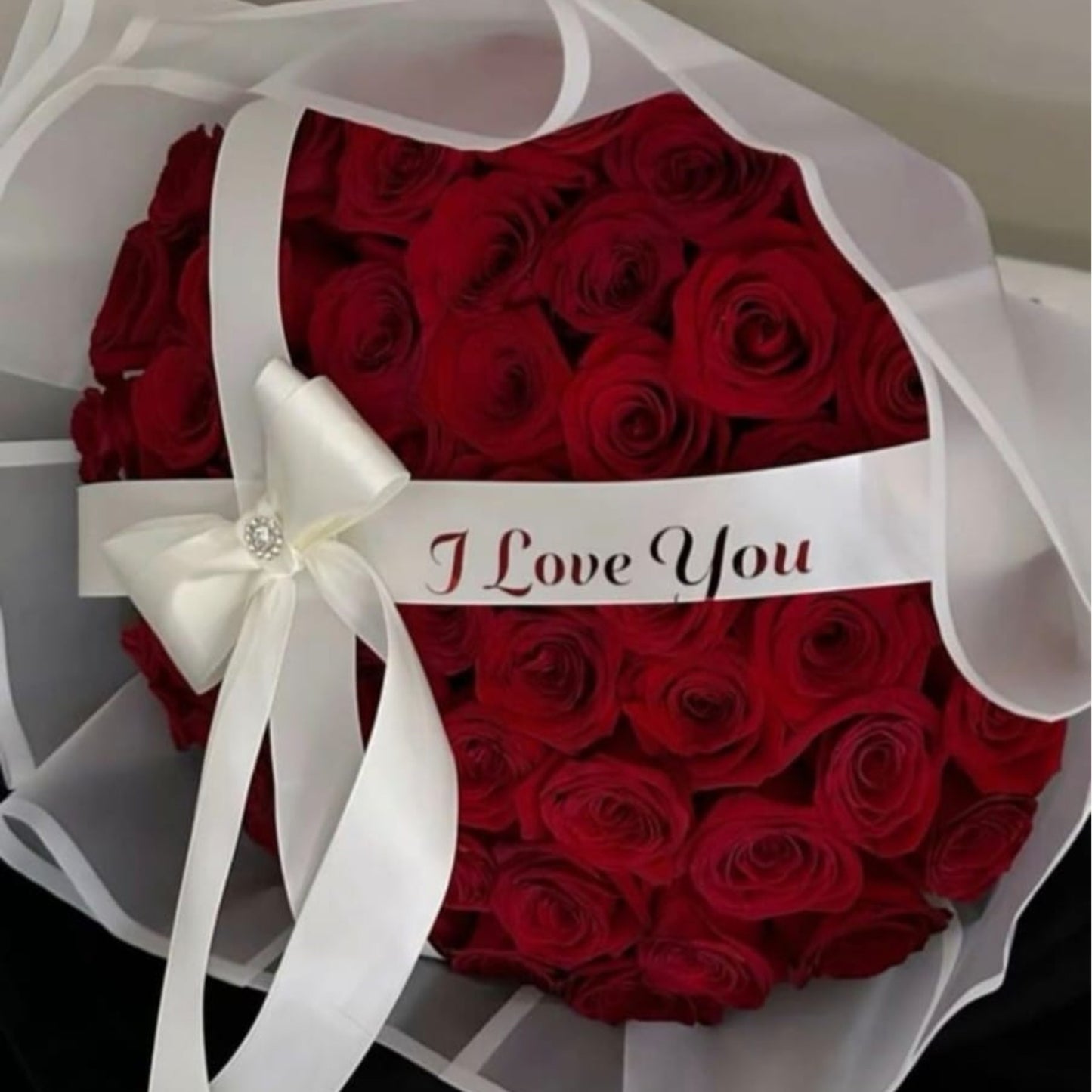 Valentine's Signature Amor 50 Stem Red Roses