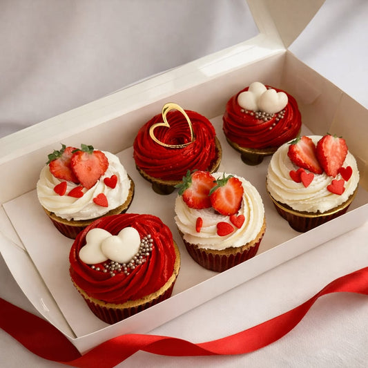 Signature Valentine Cupcakes - Box of 6